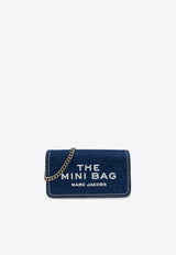 Mini Denim Chain Crossbody Bag