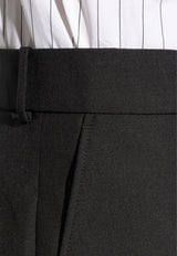 Wide-Leg Tailored Pants