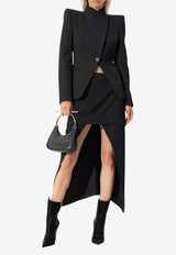 Alexander Mcqueen Asymmetric Paneled Midi Skirt 804732 QJACH-1000