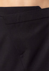 Alexander Mcqueen Asymmetric Paneled Midi Skirt 804732 QJACH-1000