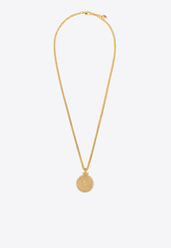 Alexander Mcqueen Sovereign Skull Chain Necklace 807007 J160G-4135