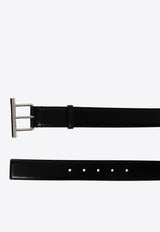 T-bar Buckle Leather Belt