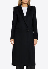 معطف بأكتاف مُبطنة وصف أزرار واحد