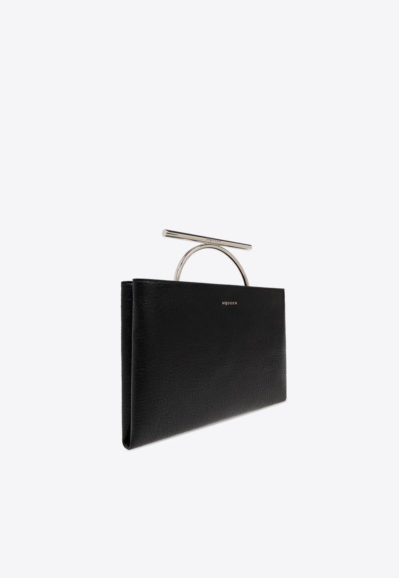 Alexander Mcqueen T-bar Logo Clutch Bag 803532 1VDBE-1000