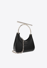 Mini T-bar Leather Top Handle Bag