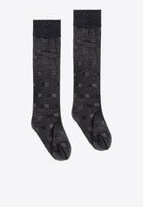 Ganni Butterfly Logo Knee-Length Socks A6297 5896-099