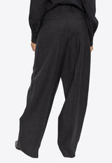 Oversized Tailored Wool Pants