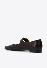 Chloe Ballerinas Polly Brown CHC24W07B OP-28X