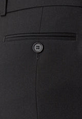 Alexander Mcqueen Tailored Bootcut Wool Pants 808653 QJADK-1000