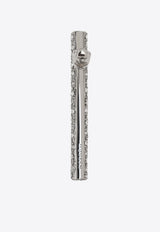 T-bar Embellished Drop Earrings