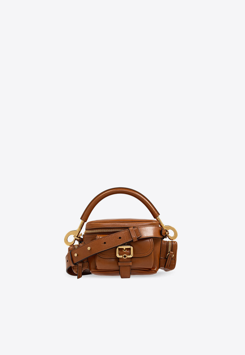 Chloè Small Leather Camera Shoulder Bag CHC24AS534 N83-26M
