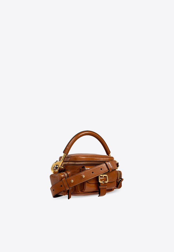 Chloè Small Leather Camera Shoulder Bag CHC24AS534 N83-26M