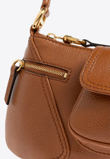 99 Shoulder Bag in Grained Leather