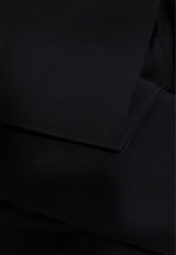 Draped Mini Skirt