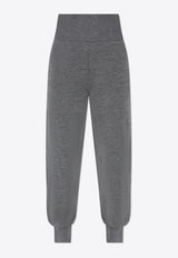 Marci-Plaque Wool Track Pants
