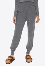 Marci-Plaque Wool Track Pants