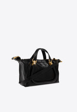 Small Paraty Leather Top Handle Bag