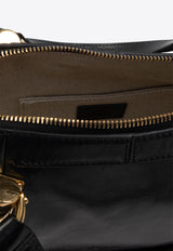Small Paraty Leather Top Handle Bag
