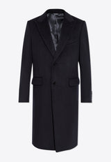 Dolce & Gabbana Single-Breasted Cashmere Coat G039AT GI248-B0665