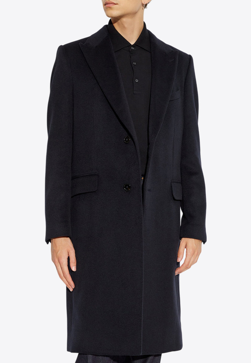 Dolce & Gabbana Single-Breasted Cashmere Coat G039AT GI248-B0665