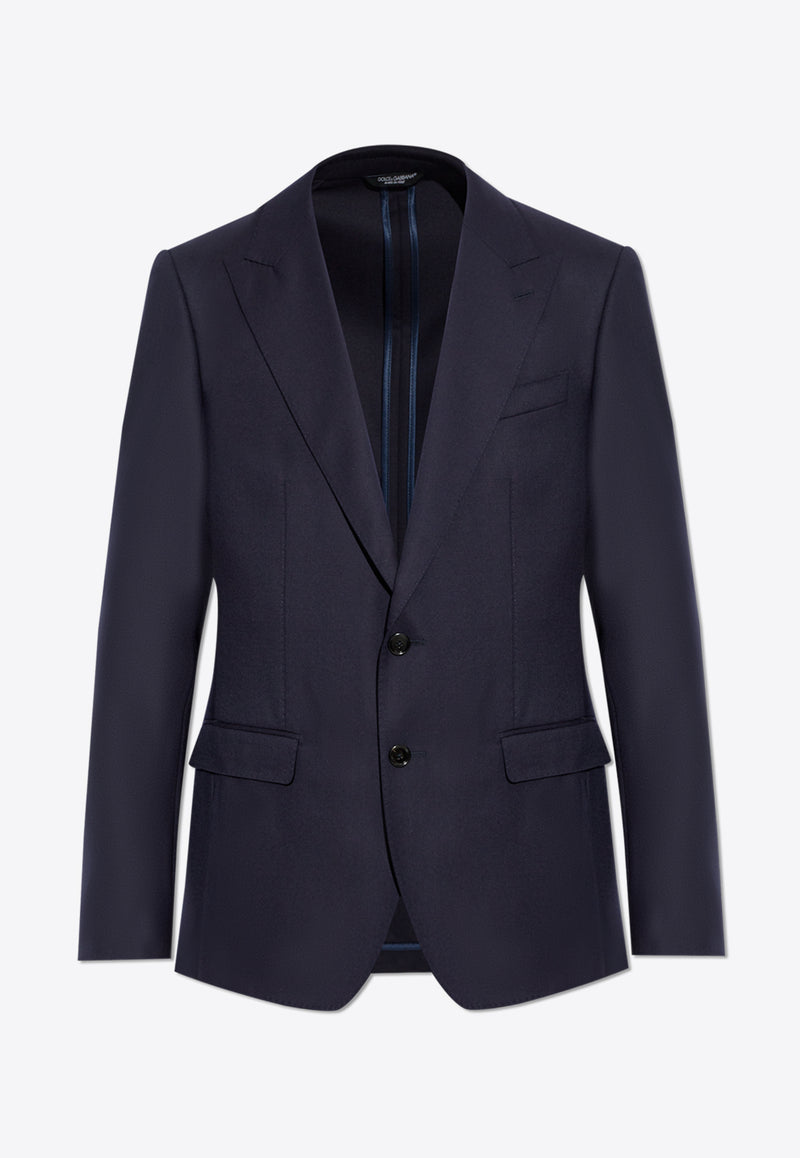 Dolce & Gabbana Single-Breasted Wool Blazer G2NW0T GI251-B0665