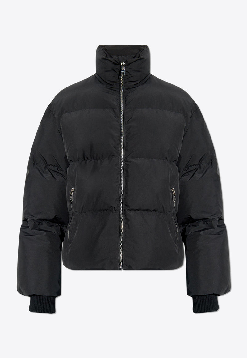 Dolce & Gabbana High-Neck Zip-Up Down Jacket F9S09T GDCMR-N0000