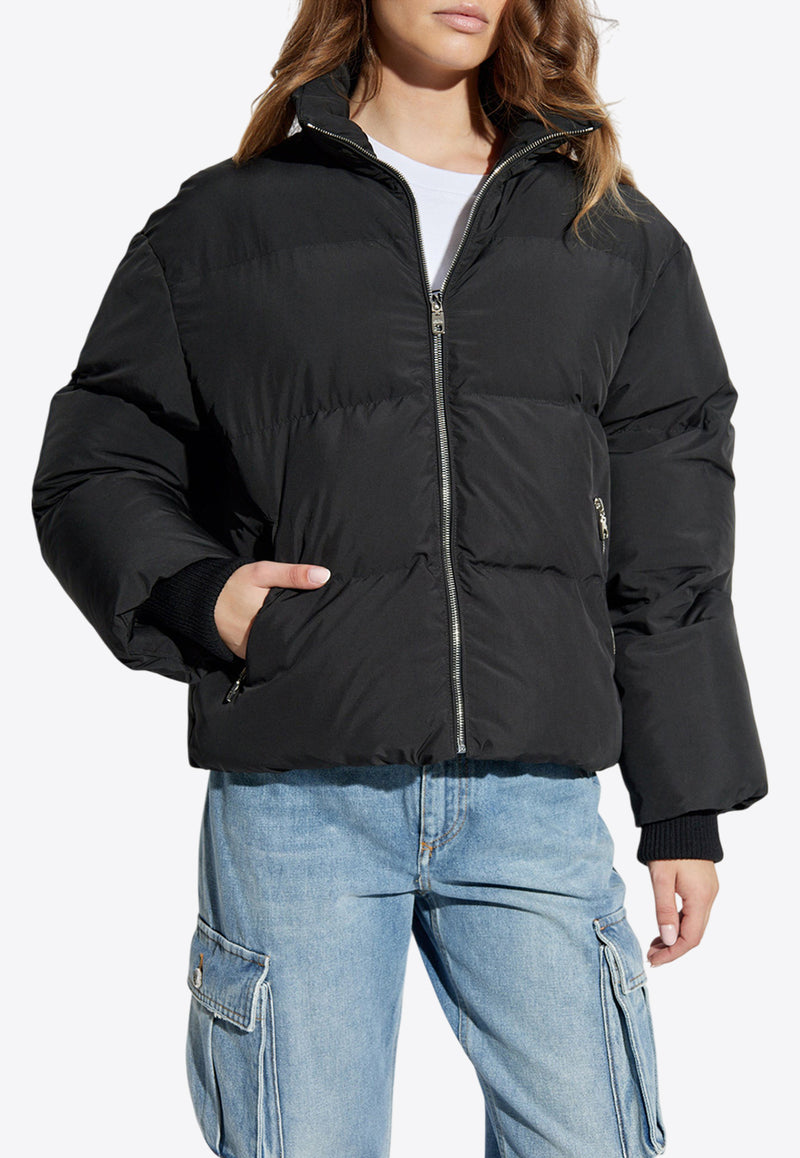 Dolce & Gabbana High-Neck Zip-Up Down Jacket F9S09T GDCMR-N0000