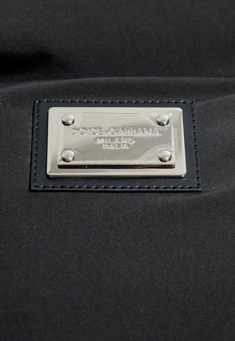 Dolce & Gabbana High-Neck Zip-Up Down Jacket F9S09T GDCMR-N0000