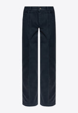 Logo Patch Slim-Cut Jeans