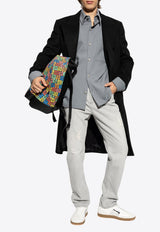 Balmain Shirt with pocket Grey DH1HS390 VD59-9BV