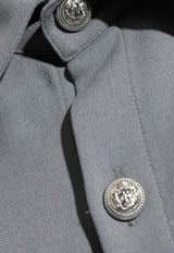 Balmain Shirt with pocket Grey DH1HS390 VD59-9BV