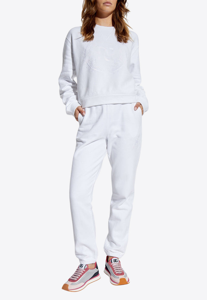 Dolce & Gabbana Embroidered Logo Crewneck Sweatshirt F9S14Z GDCNO-W0800