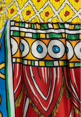 Dolce & Gabbana Carretto Print Silk Pajama Pants Multicolor FTAMPT GDS12-HH80D