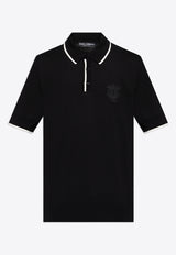 Heraldic DG Logo Patch Polo T-shirt
