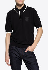 Heraldic DG Logo Patch Polo T-shirt