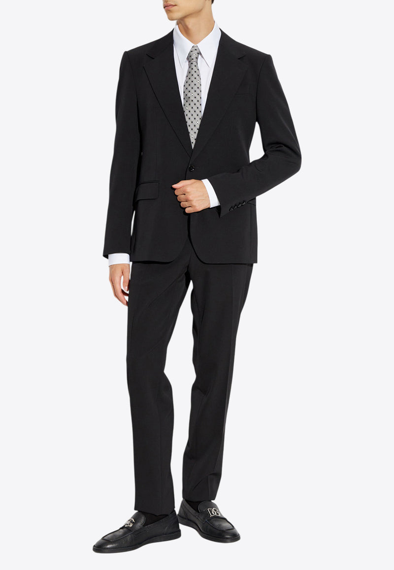 Dolce & Gabbana Straight-Leg Tailored Wool-Blend Pants GY7BMT FUBBQ-N0000