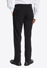 Dolce & Gabbana Straight-Leg Tailored Wool-Blend Pants GY7BMT FUBBQ-N0000