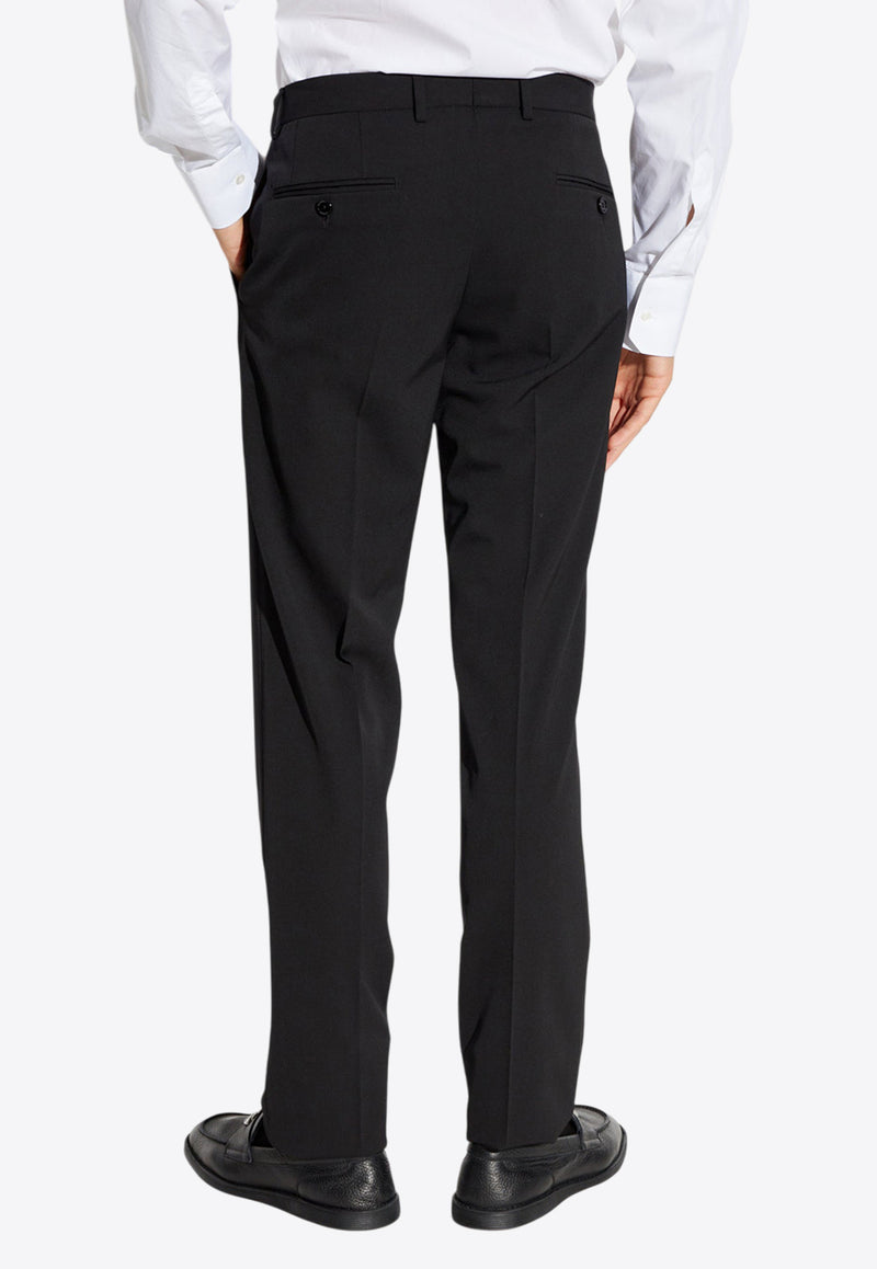 Dolce & Gabbana Straight-Leg Tailored Wool-Blend Pants GY7BMT FUBBQ-N0000