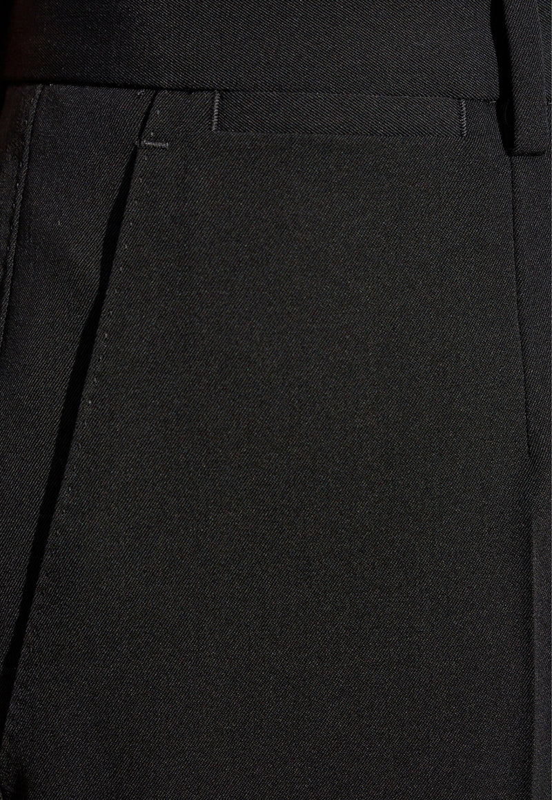 Dolce & Gabbana Straight-Leg Tailored Wool-Blend Pants GY7BMT FUBBQ-N0000