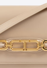 Tom Ford Medium Palmellato-Effect Leather Shoulder Bag L1838 LCL056X-1J013