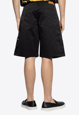 Medusa Gabardine Cargo Shorts