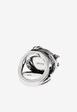 Medusa Motif Barocco Ring