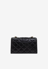 Tory Burch Fleming Quilted Leather Shoulder Bag 164799 0-001