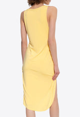 Peplo Asymmetric Mini Dress