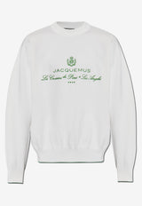 Jacquemus Logo sweatshirt White 255KN544 2427-1IN