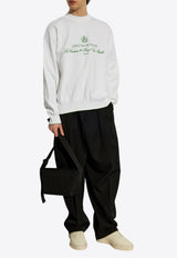 Jacquemus Logo sweatshirt White 255KN544 2427-1IN