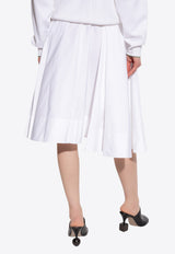 Salon Flared Midi Skirt