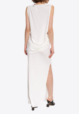Peplo Sleeveless Maxi Dress
