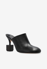 Bisou 90 Leather Mules