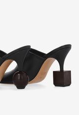 Bisou 90 Leather Mules